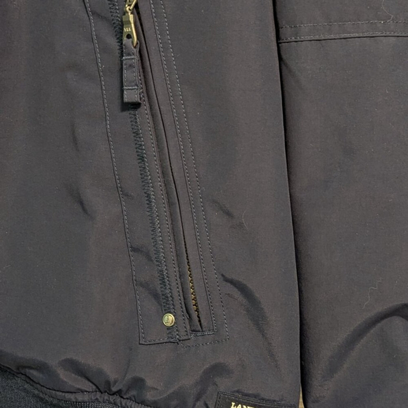 Men's Lands' End Jacket XL Navy - Picture 5 of 7